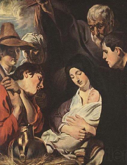 JORDAENS, Jacob Adoration of the Shepherds France oil painting art